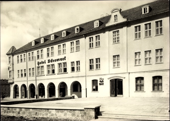 PC Prenzlau in der Uckermark, Hotel Uckermark, facade