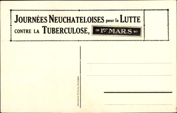 Artist PC Neuchâteloise Days for the fight against tuberculosis