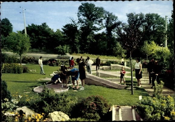 Postcard Pithiviers Loiret, Mini Golf