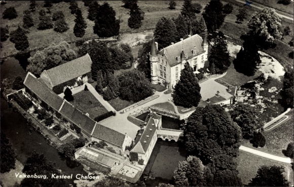 Postcard Valkenburg Limburg Niederlande, Chaloen Castle