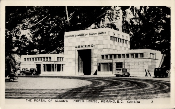 PC Kemano British Columbia Canada, Portal of Alcan's Power House