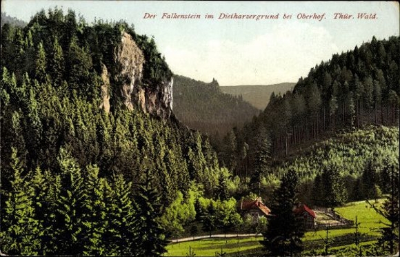9 alte Ak Oberhof im Thüringer Wald, diverse Ansichten