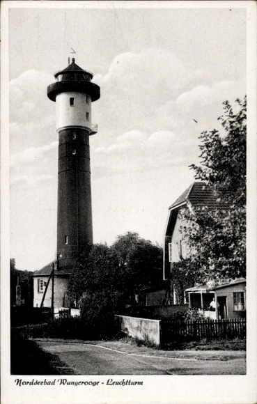 Ak Wangerooge in Friesland, Leuchtturm 