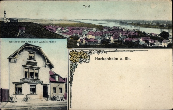PC Halsheim am Rhein, general view, Inn zur Krone