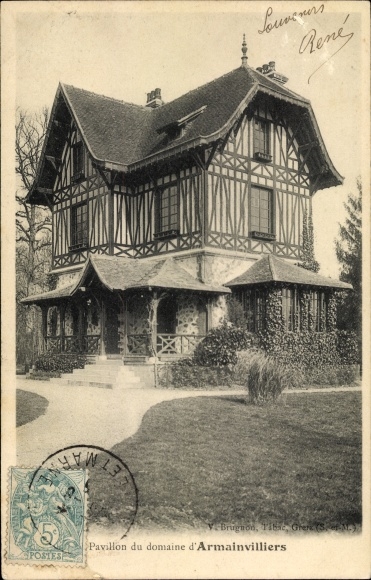 KP Gretz Armainvilliers Seine et Marne, Pavillon du domaine
