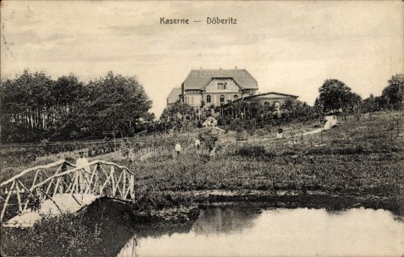 Postcard Dallgow Döberitz in Havelland, barracks