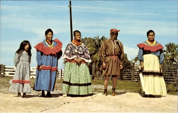 PC Women's old traditional Dress Contest at Seminole Tribal Fair