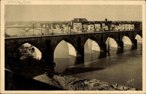 8 alte Ak Montauban Tarn et Garonne, diverse Ansichten