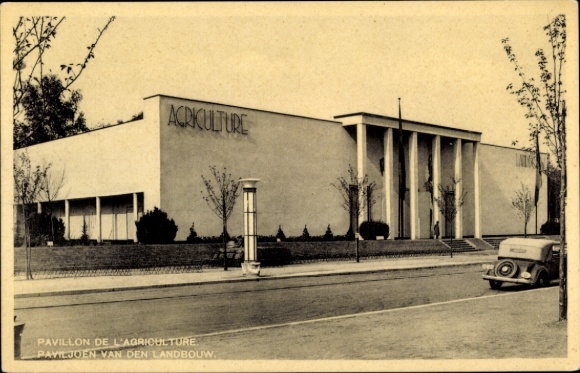 KP Bruksela Bruksela, Pawilon Rolniczy, Wystawa Światowa 1935