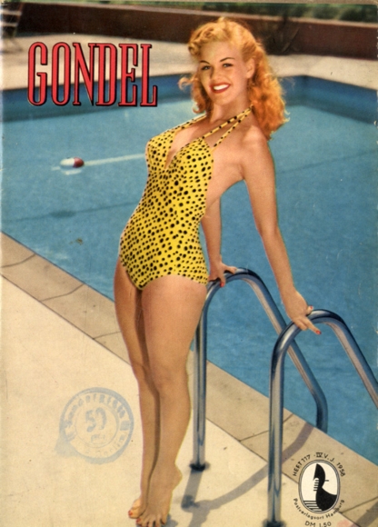 Pin Up Akt Erotik Akt Magazin Gondel Heft 117 1958