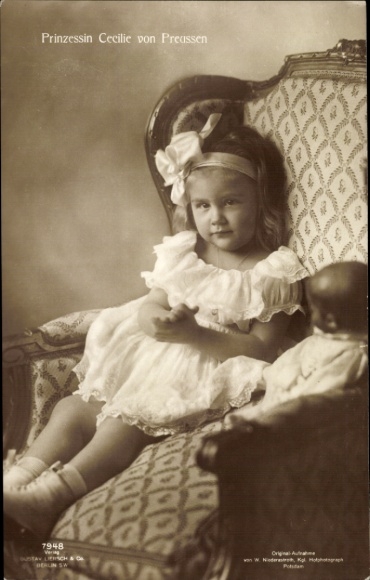 PC Princess Cecilie of Prussia, doll, Liersch 7948