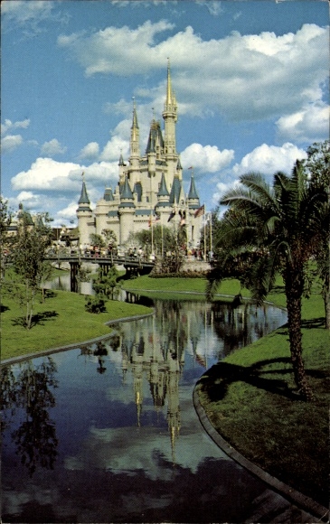 Ak Orlando Florida USA, Cinderella Castle, Disney World