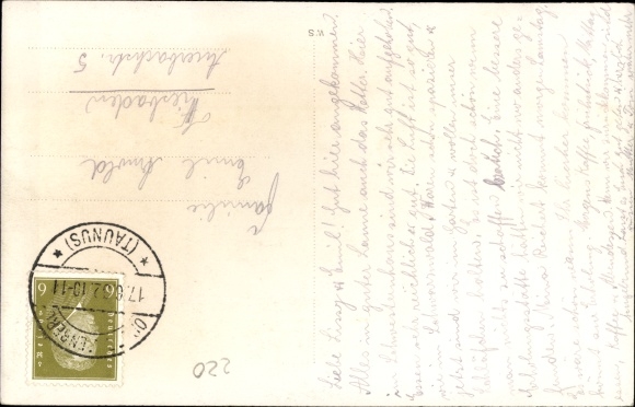 Photo Postcard Oberreifenberg Schmitten im Taunus Hesse, general view