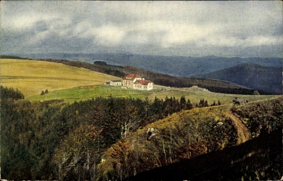Postcard Kandel in the Palatinate Bienwald, Hotel and Rasthaus Kandel