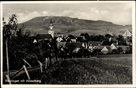 KP Schmalzmühle Röckingen w środkowej Frankonii, widok ogólny, Hesselberg