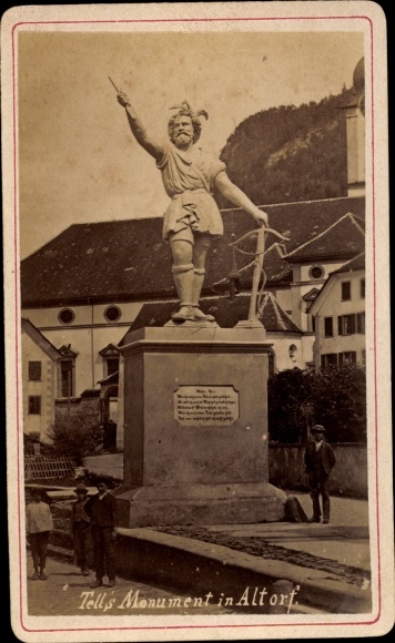 foto Altdorf Kt. Uri, Wilhelm Tell-monument