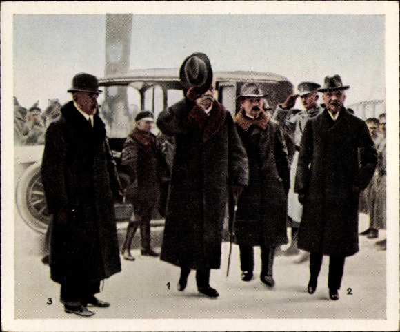 Collector's picture The post-war period No. 23 November 1919 Hindenburg, parliamentary committee of inquiry