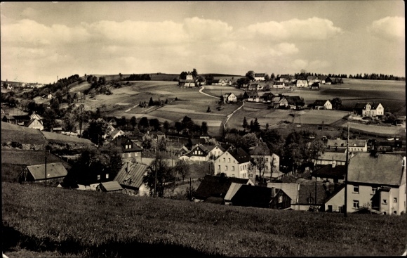Ak Stützengrün im Erzgebirge Sachsen, Panorama