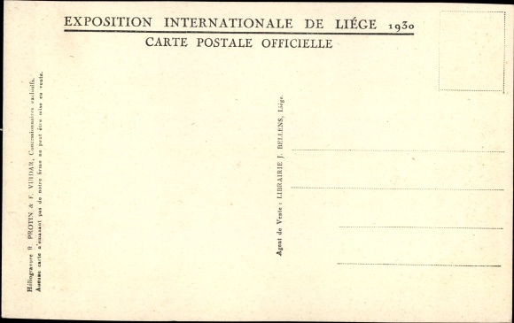 PC Liège Wallonien Liège, Exposition Int., World Exposition 1930, Entrée du Secteur Sud