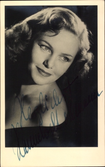 Ak Schauspielerin Hannelore Bollmann, Portrait, Autogramm