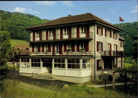 Postcard Rickenbach Kt Basel Country Switzerland, Waldegg, Salvation Army Convention Center