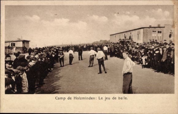 CPA Holzminden an der Weser, Camp, Le jeu de balle