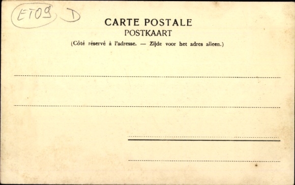 Postcard King Leopold II of Belgium, portrait, uniform, beard