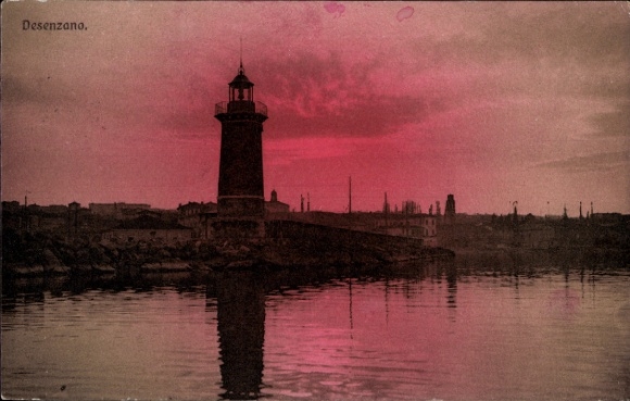 PC Desenzano del Garda Lombardia, Tramonto, lighthouse