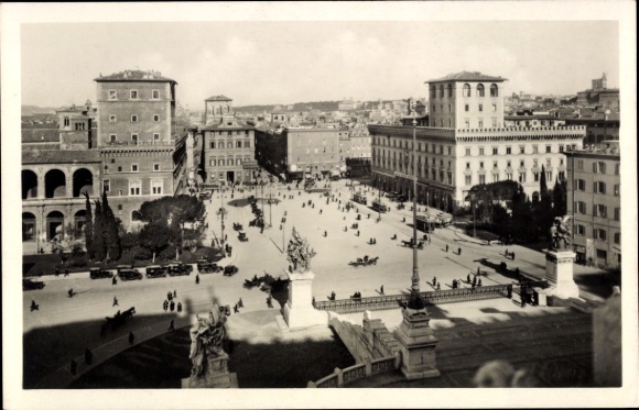 Ak Roma Rom Lazio, Piazza Venezia
