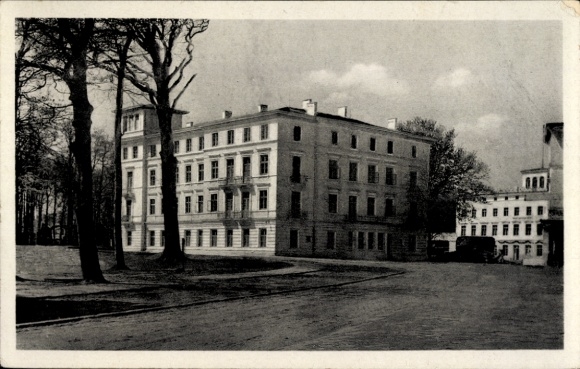 Postcard Seebad Heiligendamm Bad Doberan, guesthouse Berlin, spa and recreation center for working people, SVA