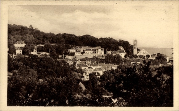 Ak Meulan en Yvelines, Blick auf  eine Stadt in Frankreich