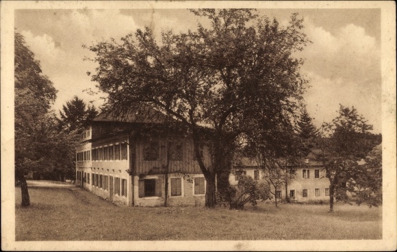 Postcard Kellberg Thyrnau in Lower Bavaria, view of the steel bath