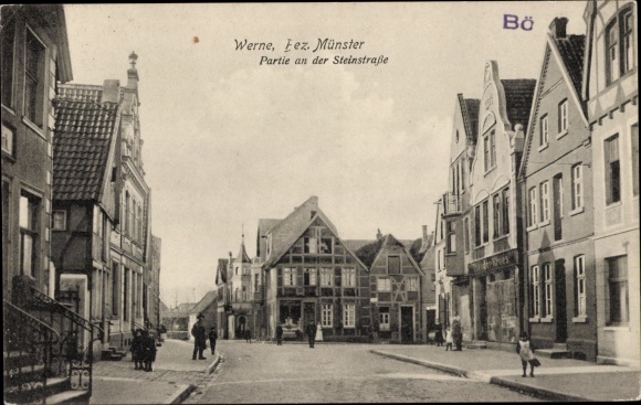 PC Werne an der Lippe Westphalia, lot at Steinstrasse