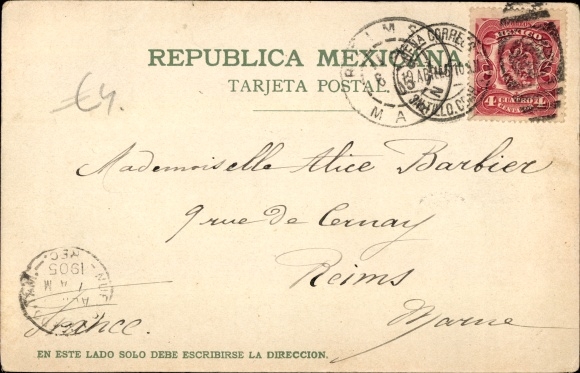 Postcard Mexico, Selling Ollas, Sellers of Clay Jars