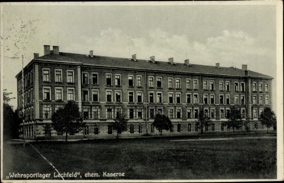 PC Lagerlechfeld Graben Swabia, Wehrsportlager Lechfeld, former barracks