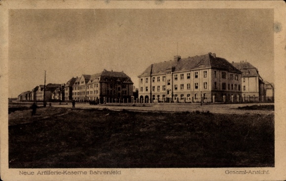 PC Hamburg Altona Bahrenfeld, New Artillery Barracks, general view