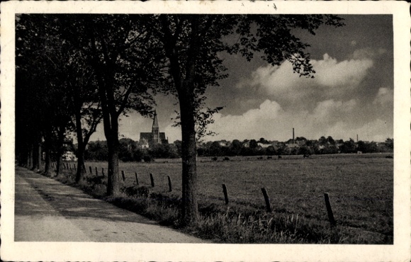 Ak Meldorf in Holstein, Ansicht von Westen