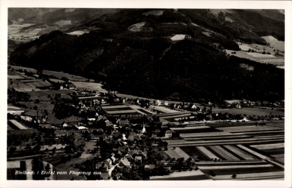 Postcard Elztal in the Odenwald, aerial photo