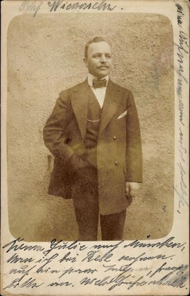 10 old photo PC men, various motifs