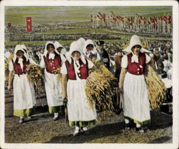 Collector's picture The post-war period No. 223, October 1933, Thanksgiving on the Bückeberg