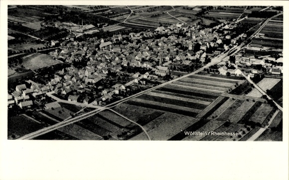 KP Wöllstein w Rheinhessen, zdjęcie lotnicze