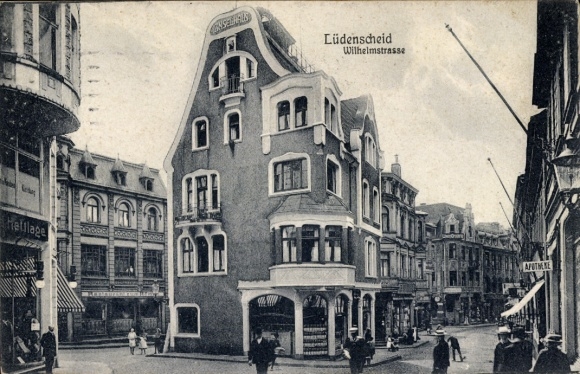 Ak Lüdenscheid im Märkischen Kreis, Wilhelmstraße
