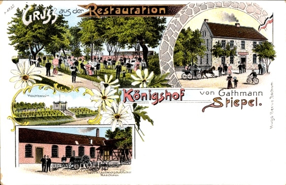 Chromo-Litho Stiepel Bochum, Restoration Königshof, Factory for Agricultural Machinery, High Basin
