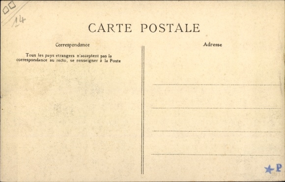 Postcard Merville Calvados, Le Moulin du Buisson