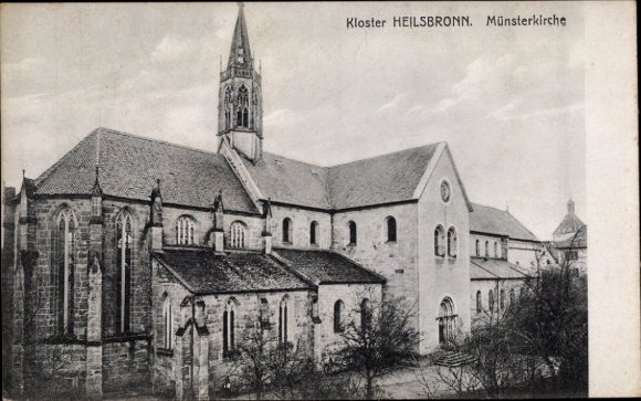 KP Heilsbronn w środkowej Frankonii, klasztor Heilsbronn, kościół Minster
