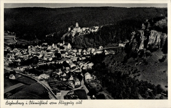 Ak Kipfenberg im Altmühltal Oberbayern, Fliegeraufnahme