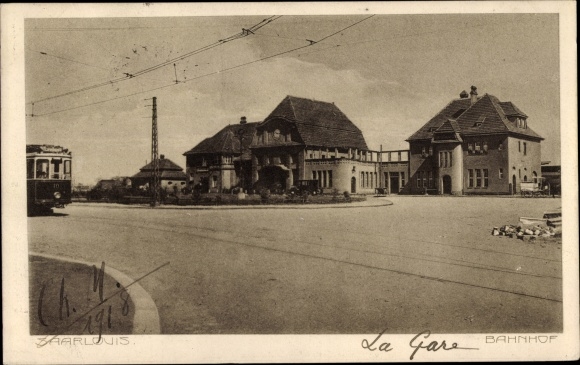 PC Saarlouis in Saarland, train station