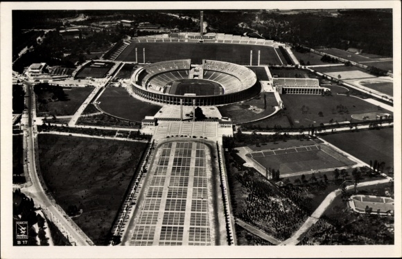 PC Berlin Charlottenburg Westend, Reichssportfeld, aerial photo