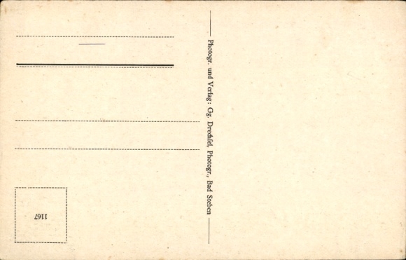 Postcard Bad Steben in Upper Franconia, Villa Wilhelmsruh