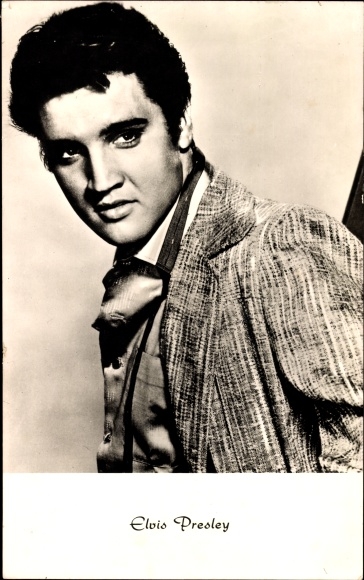 KP aktor i piosenkarz Elvis Presley, portret